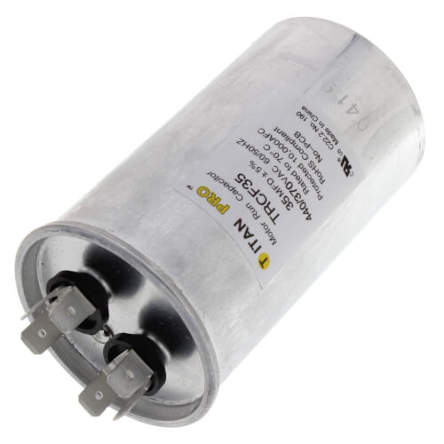 Main product image of 35 MFD Round Motor Run Capacitor (440/370V)