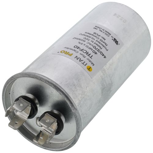 Main product image of 40 MFD Round Motor Run Capacitor (440/370V)