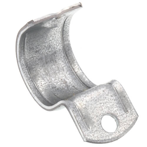 Main product image of 1" One Hole Steel EMT Snap-On Strap