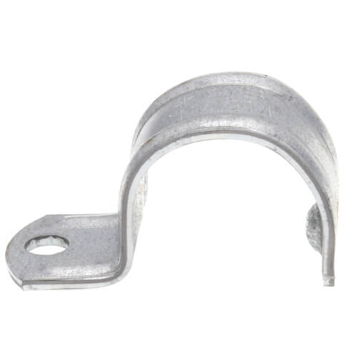 Main product image of 1" One Hole Steel EMT Snap-On Strap