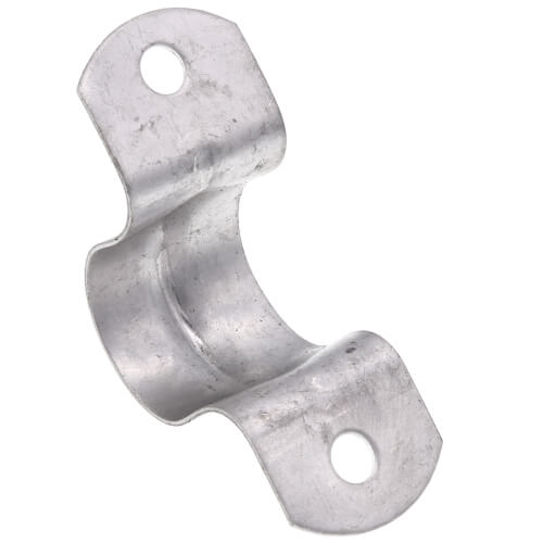 Main product image of 1/2" Two Hole Steel EMT Snap-On Strap