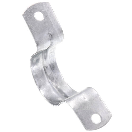 Main product image of 1-1/4" Two Hole Steel EMT Snap-On Strap