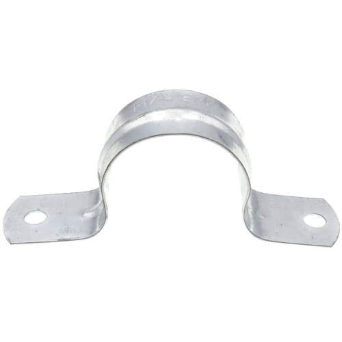 Main product image of 1-1/4" Two Hole Steel EMT Snap-On Strap