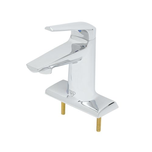 Main product image of LakeCrest Aesthetic Escutcheon Single Handle Faucet, Deck Mount, 0.5 GPM (Polished Chrome), BP-2712