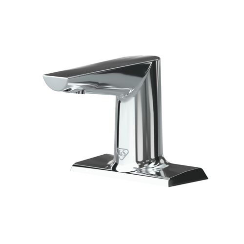 Main product image of 4" Deck Mount WaveCrest Electronic Sensor Faucet, 0.5 GPM (Polished Chrome), ECW-3153