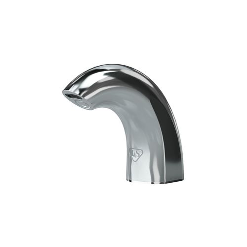 Main product image of WaveCrest 1 Hole Compact Cast Spout Electronic Sensor Deck Faucet, 0.5 GPM (Polished Chrome), ECW-3158
