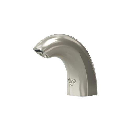 Main product image of WaveCrest 1 Hole Compact Cast Spout Electronic Sensor Deck Faucet, 0.5 GPM (Brushed Nickel), ECW-3158-BN