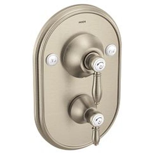 Main product image of Weymouth Brushed Nickel Posi-Temp With Diverter Valve Trim, TS32100BN
