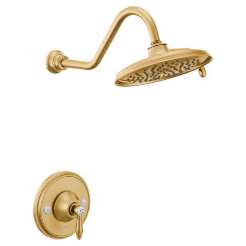 Main product image of Weymouth Posi-Temp Eco-Performance Shower Trim Only (Brushed Gold), TS32102EPBG
