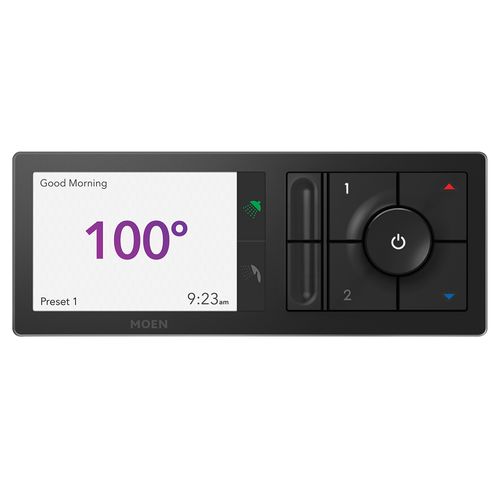 Main product image of Matte Black 2-outlet Digital Shower Controller, TS3302BL