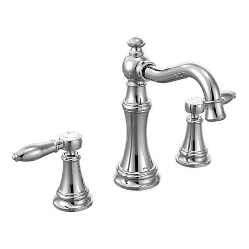Main product image of Weymouth Two Handle High Arc Bathroom Faucet (Chrome), TS42108
