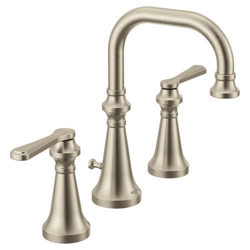 Main product image of Colinet Brushed Nickel 2 Handle Bathroom Faucet, Widespread, TS44102BN