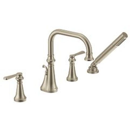 Main product image of Colinet Brushed Nickel 2 Handle Roman Tub Faucet, TS44504BN