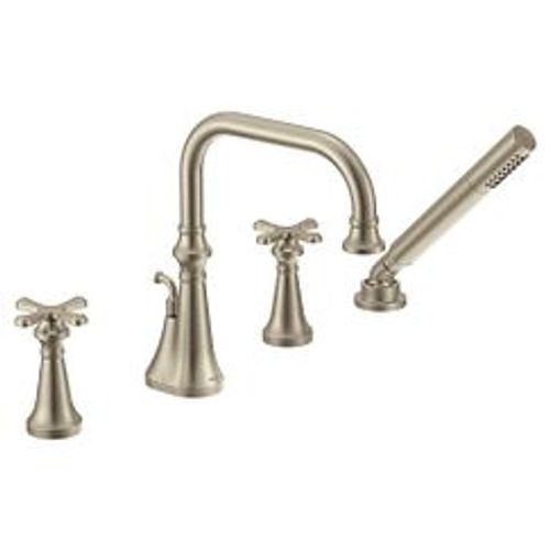 Main product image of Colinet 2 Handle Roman Tub Faucet, Brushed Nickel, TS44506BN