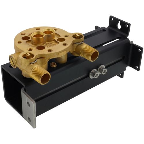 Main product image of 1/2" M-Pact Single Riser Floor Joist Valve Mounting Kit (Sweat, Threaded w/ Stops), TS50100