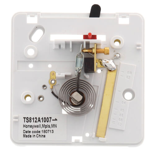 T812, Heat Only, Square Thermostat, w/ Pos Off Switch