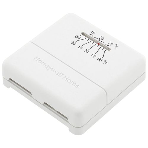 Main product image of T812, Heat Only, Square Thermostat, w/ Pos Off Switch, TS812A1007