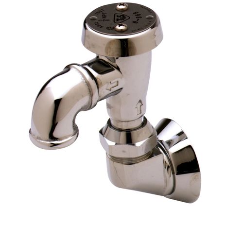 Main product image of Vacuum Breaker, 1/2" NPT Inlet, 3/8" NPT Outlet, Atmospheric, Exposed Outlet (Polished Chrome), B-0965