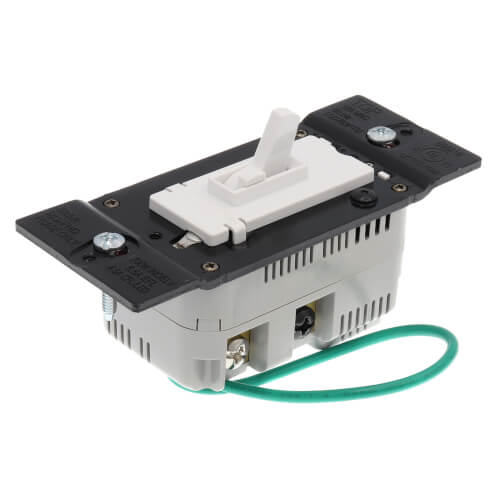 Main product image of Wattstopper Single Pole/3-Way Tru-Universal Toggle Slide Dimmer, 450W - White (120V)