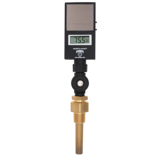 Main product image of 3-1/2" TSD Industrial Solar Digital Thermometer (-50°F to 320°F & -45°C to 160°C)