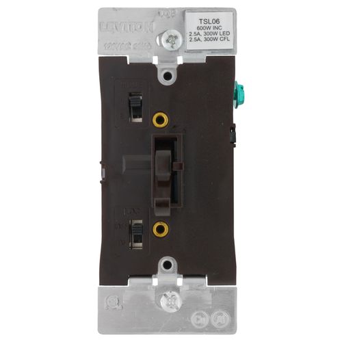 Main product image of 3-Way Toggle Slide Universal Dimmer - Brown