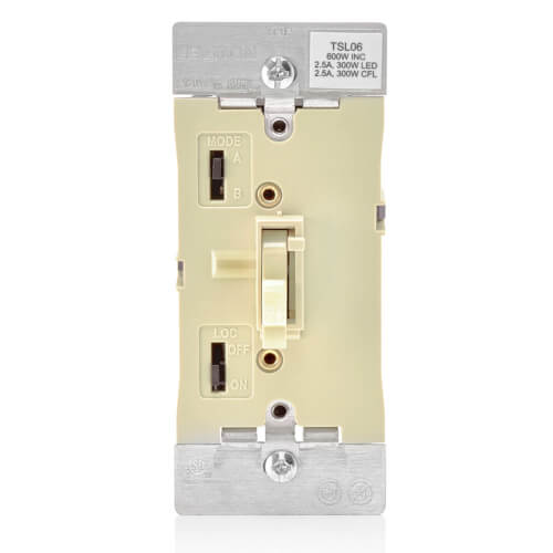 Main product image of 3-Way Toggle Slide Universal Dimmer - Ivory