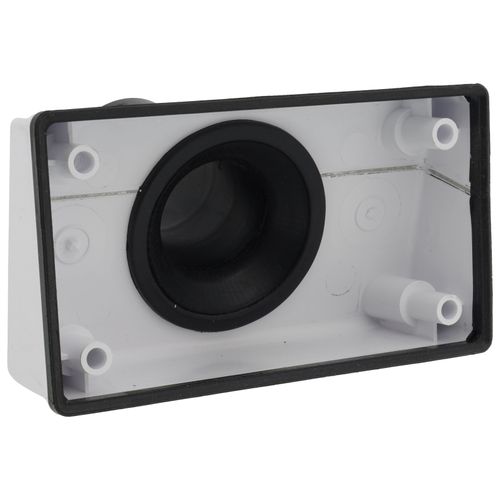 Main product image of PRO-SYSTEM KIT - White Titan Outlet and White 6ft E-Flex Guard for 5/8", 3/4" or 7/8" Tubing w/ 1/2" Wall Insulation (for Siding)