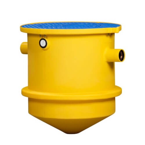 Main product image of Trapzilla Solids Separator, 4" Inlet/Outlet, 70 Gallon Capacity (75 GPM)