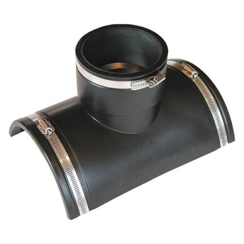 6" Tee Tap Saddle