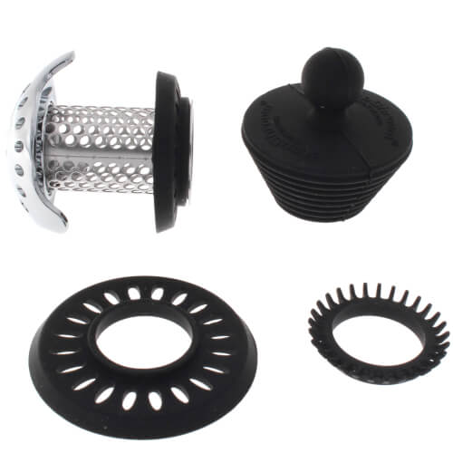 Main product image of TubShroom Ultra Tub Drain Protector & StopShroom Plug (Platinum Bundle)