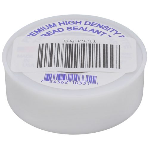 Main product image of PTFE Thread Seal Tape, 1/2" x 260" (White)