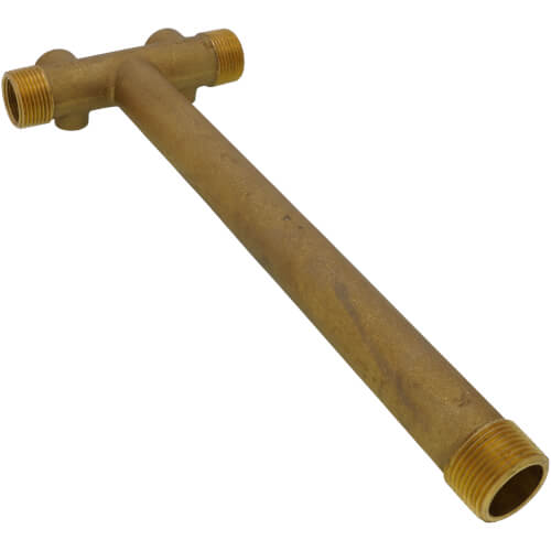 Main product image of 1" x 13" Center to End, Brass Solid Tank Tee (Lead Free)