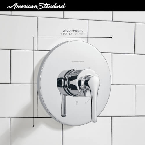 Main product image of Studio S Valve Only Trim Kit With Double Ceramic Pressure Balance Cartridge w/ Lever Handle (Matte Black)
