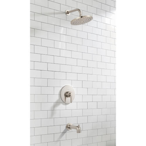Main product image of Studio S Valve Only Trim Kit With Double Ceramic Pressure Balance Cartridge w/ Lever Handle (Brushed Nickel)