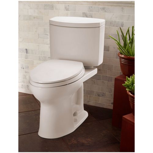 Main product image of CST453CEFG#03 Drake II 2-Piece Round 1.28 GPF Universal Height Toilet w/ CEFIONTECT (Bone)