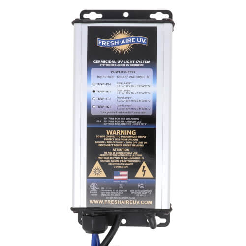 Main product image of AHU Germicidal UV Dual Light System w/ 1 Year Lamp