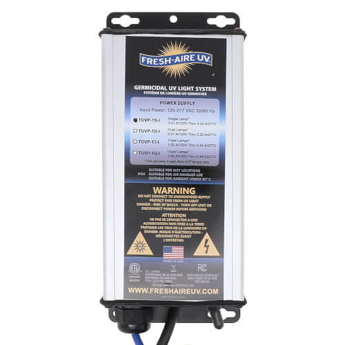 Main product image of AHU Germicidal UV Single Light System w/ 2 Year Lamp