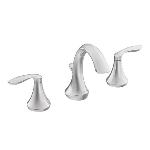 Main product image of Eva Two-Handle Widespread Bathroom Sink Faucet (Chrome), TV6420