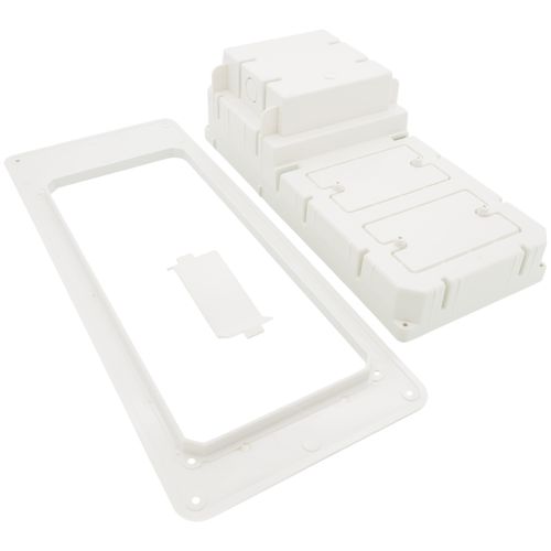 Main product image of Recessed TV Box for Power and Low Voltage (White)