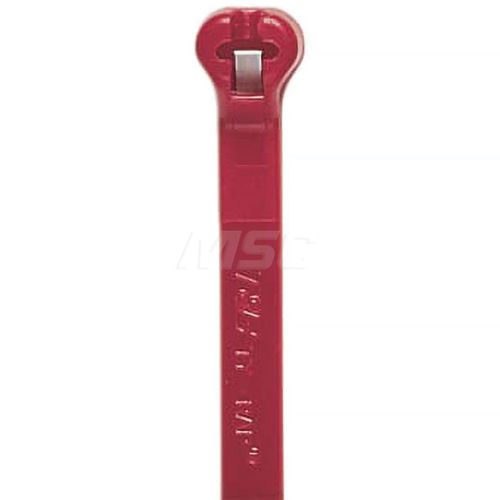 Main product image of 11.4" Long, Red, Polyamide, Barbed & Standard Cable Ties (Pack of 100), TY5253M-2