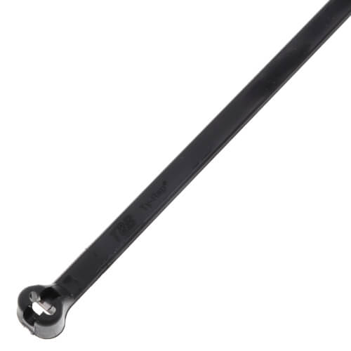 Main product image of 5-1/2" Nylon Cable Tie w/ Stainless Steel Lock, 40 lbs. Tensile - Pack of 100 (UV Black)