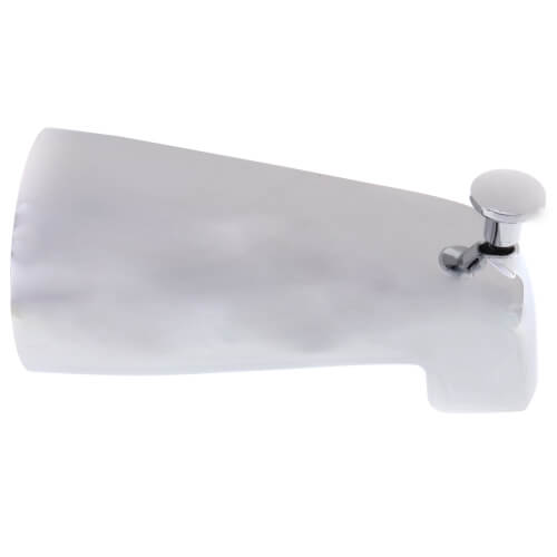 5-1/4" Chrome Plated Diverter Tub Spout