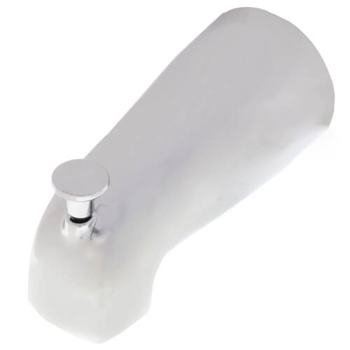 5-1/4" Chrome Plated Diverter Tub Spout