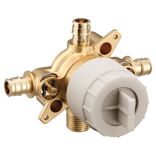 Main product image of M-Core 4 Port 1/2" Cold Exp Pex w/ CC/IPS Tub Connection Includes Stops, U140CXS