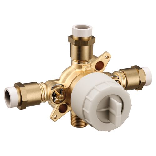 Main product image of M-Core 4 Port 1/2" Cpvc w/ CC/IPS Tub Outlet Connection Includes Stops, U140VS