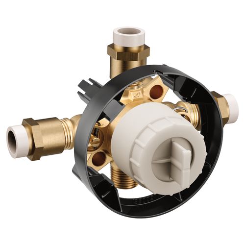Main product image of M-Core 4 Port 1/2" Cpvc w/ CC/IPS Tub Outlet Connection Includes Stops, U140VS