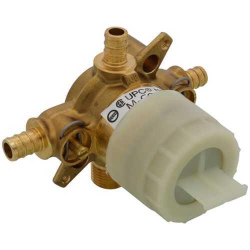 Main product image of M-core 4 Port Valve 1/2" Crimp Ring PEX w/ CC/IPS Tub w/ Stops, U140XS
