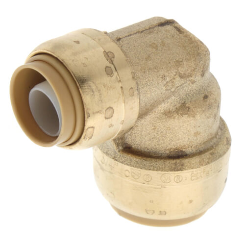 3/4" x 1/2" Sharkbite Reducing 90° Elbow (Lead Free)