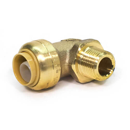 U281 CashAcme U281 1/2" x 3/8" MNPT Dishwasher Elbow