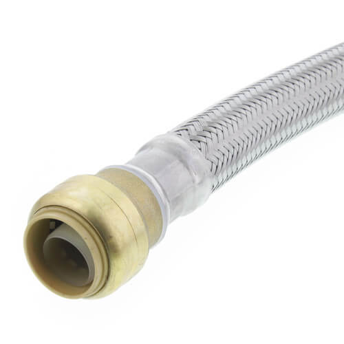 Main product image of 3/4" Sharkbite x 3/4" FIP Flexible Water Heater Connector, Lead Free (15" Length)